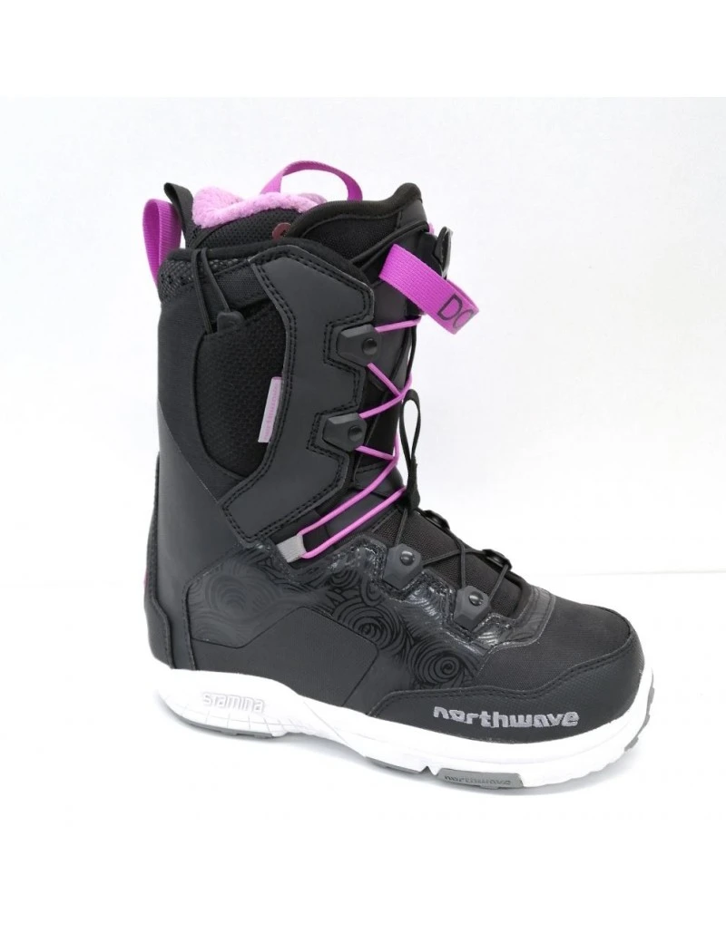 BOOTS SNOWBOARD NORTHWAVE DOMINO SL W BLK 22 3 BOOTS SNOWBOARD NORTHWAVE DOMINO SL W BLK 22
