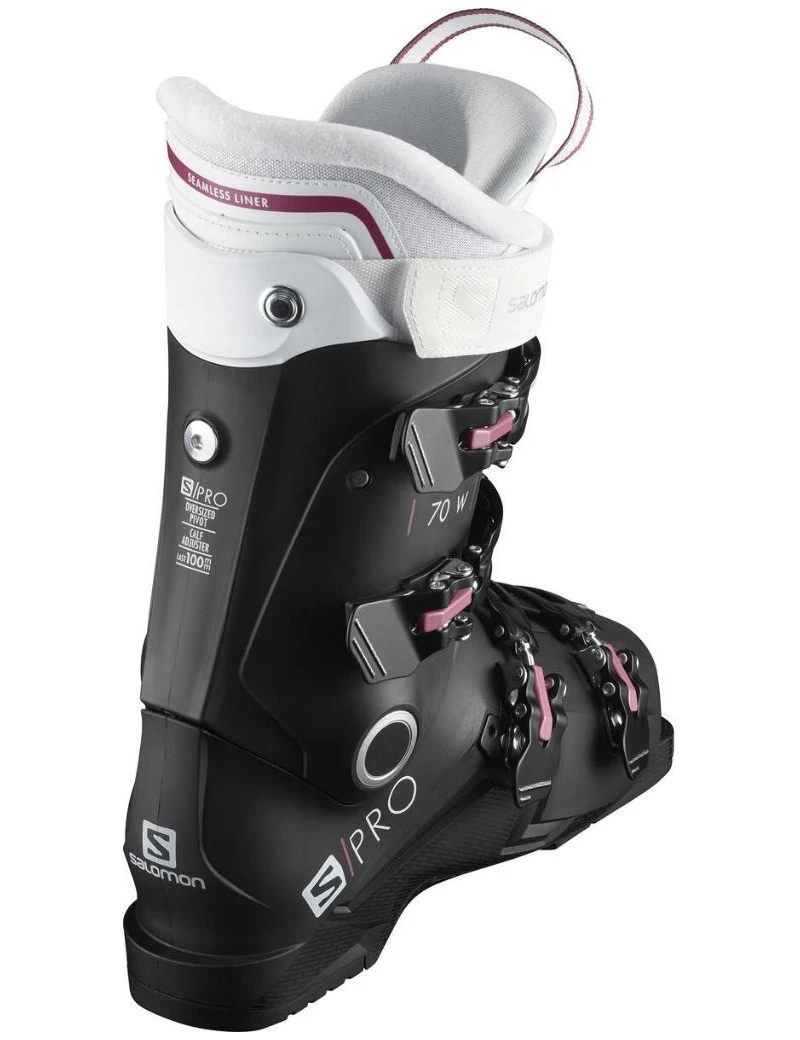 CHAUSSURE DE SKI SALOMON S PRO 70 W BLK PINK WHI 23 4 CHAUSSURE DE SKI SALOMON S PRO 70 W BLK PINK WHI 23 – Image 2