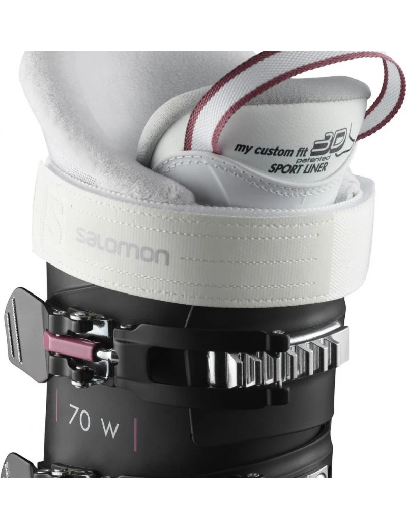 CHAUSSURE DE SKI SALOMON S PRO 70 W BLK PINK WHI 23 5 CHAUSSURE DE SKI SALOMON S PRO 70 W BLK PINK WHI 23 – Image 3