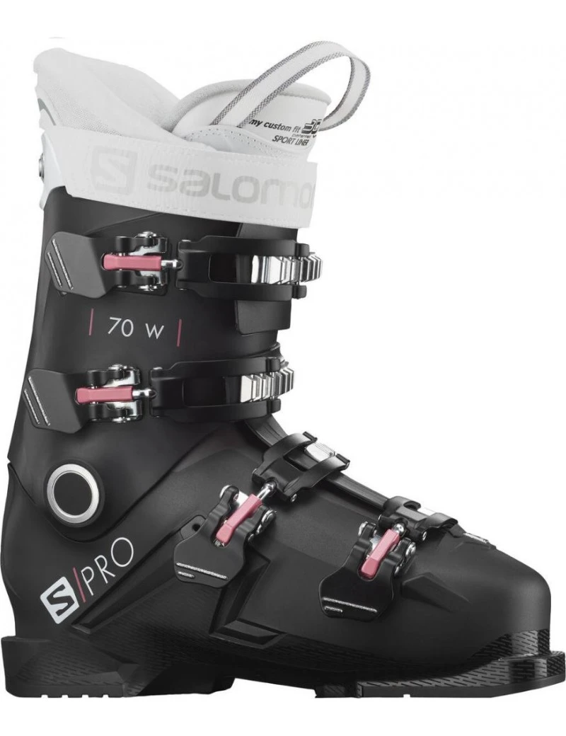 CHAUSSURE DE SKI SALOMON S PRO 70 W BLK PINK WHI 23 3 CHAUSSURE DE SKI SALOMON S PRO 70 W BLK PINK WHI 23