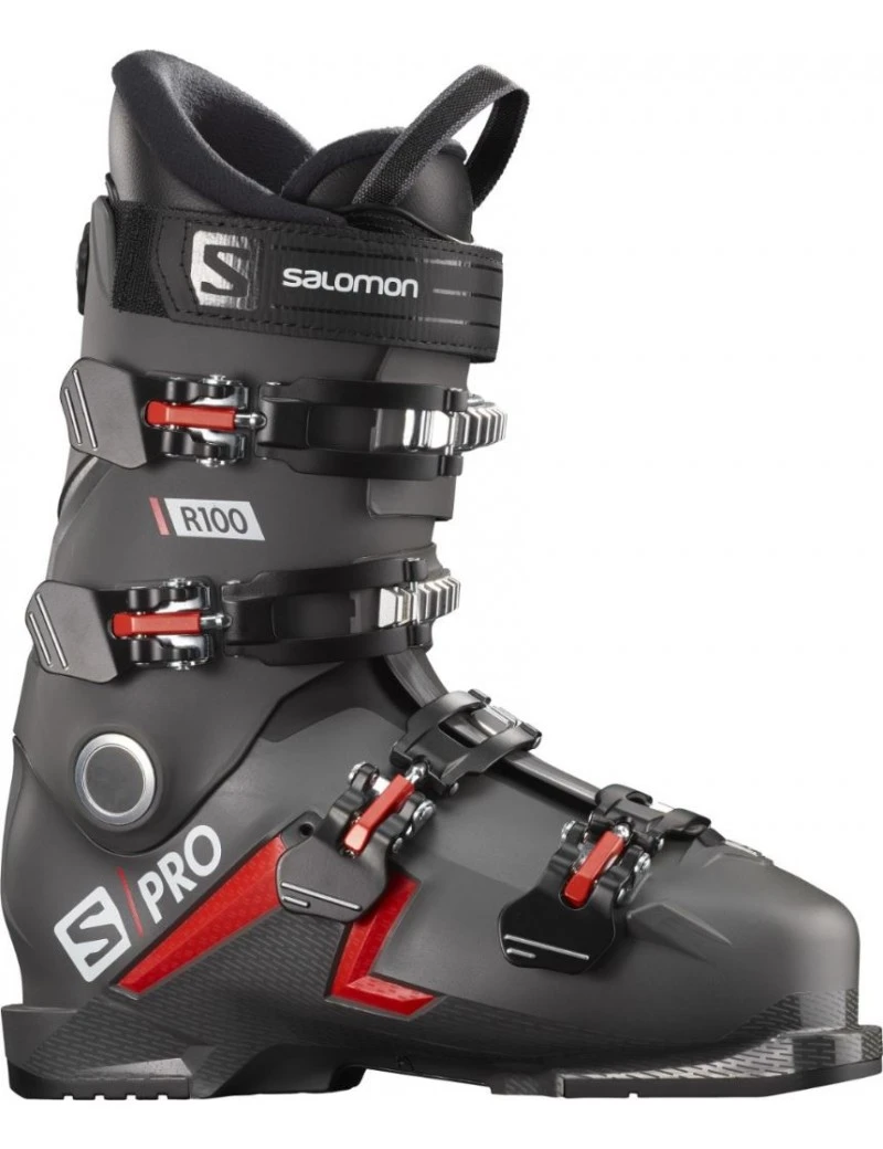 CHAUSSURE DE SKI SALOMON S PRO R 100 SIL BLK RED 23 3 CHAUSSURE DE SKI SALOMON S PRO R 100 SIL BLK RED 23