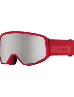 MASQUE DE SKI ATOMIC FOUR Q STEREO RED 2021