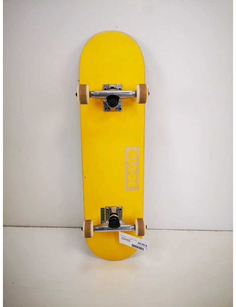 SKATEBOARD GLOBE JAUNE 3 SKATEBOARD GLOBE JAUNE