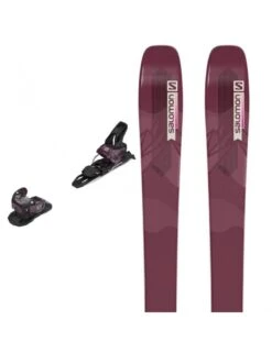 SKI SALOMON QST LUX 92 + WARDEN MNC 11 2022