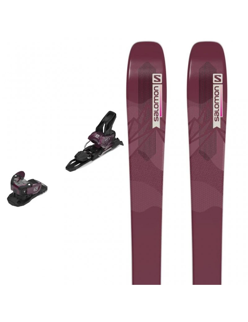 SKI SALOMON QST LUX 92 + WARDEN MNC 11 2022 3 SKI SALOMON QST LUX 92 + WARDEN MNC 11 2022